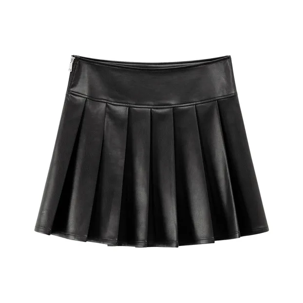 CHUU Casual Short Skirts Women's Black-0