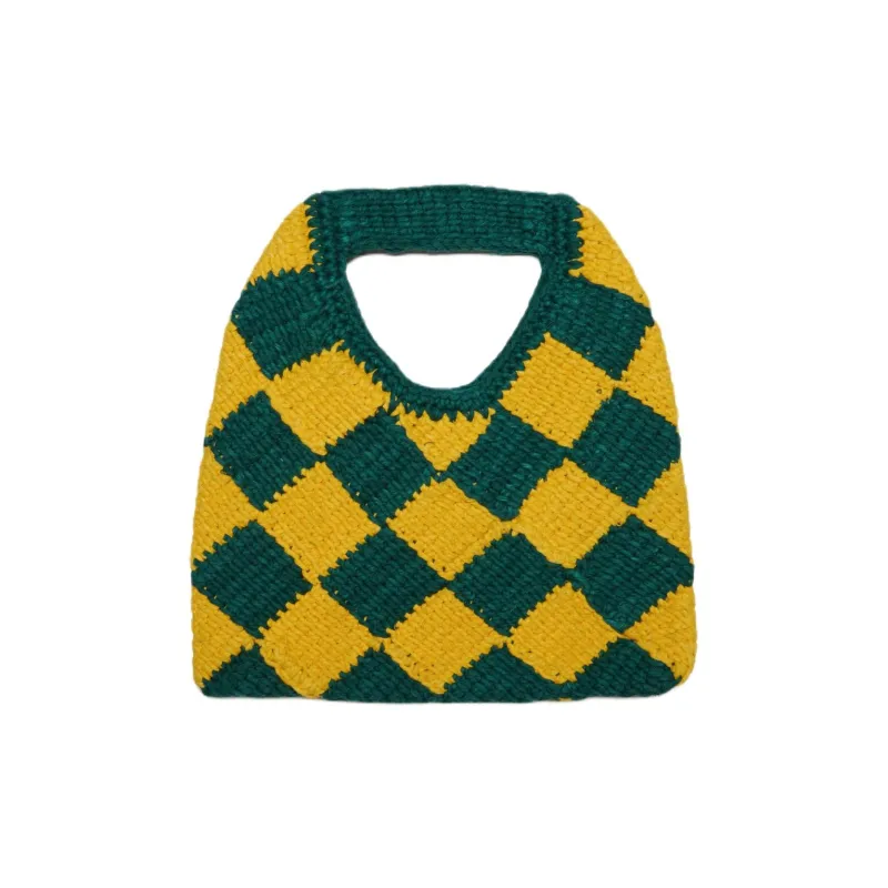 MARNI Acrylic Handbag Kids' Green & Yellow-1