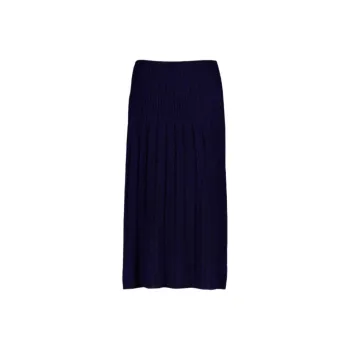 Zimmermann Ribbed Lurex Midi Skirt