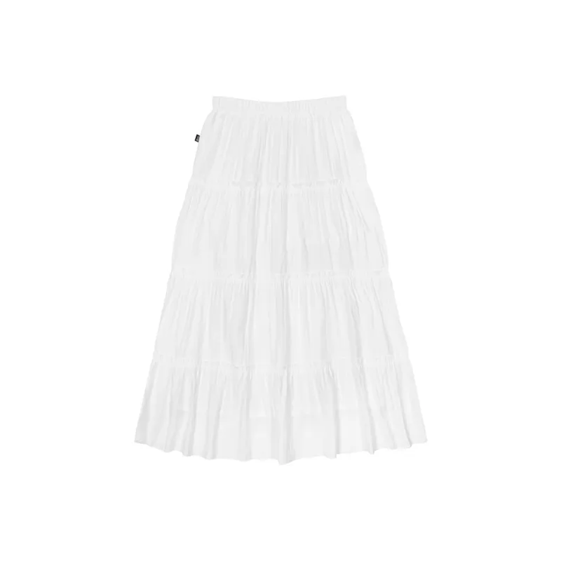 FRLMK Casual Long Skirt Women's White-0
