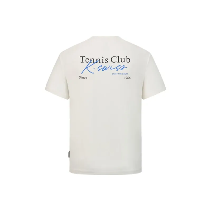 K·SWISS T Shirts Men White-1