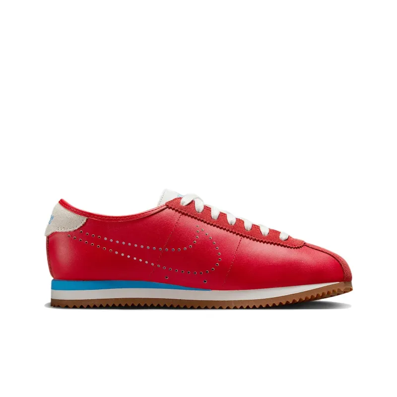 Nike Cortez Anti Slip Wear Resistant Low Top Running Shoes Women's Red-1