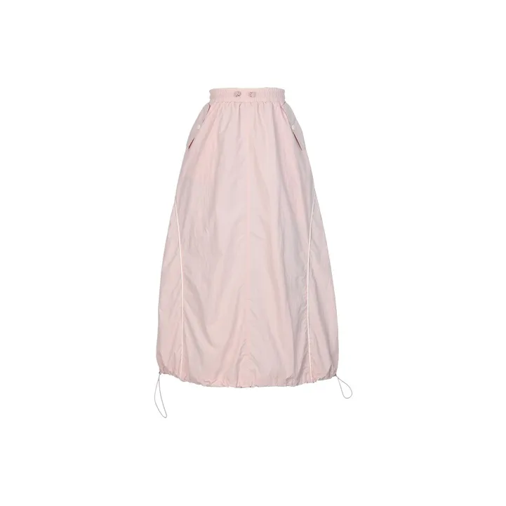 SNBL Casual Long Skirts Women's Pink-0