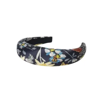 Vivienne Westwood Silk Headbands Unisex Black