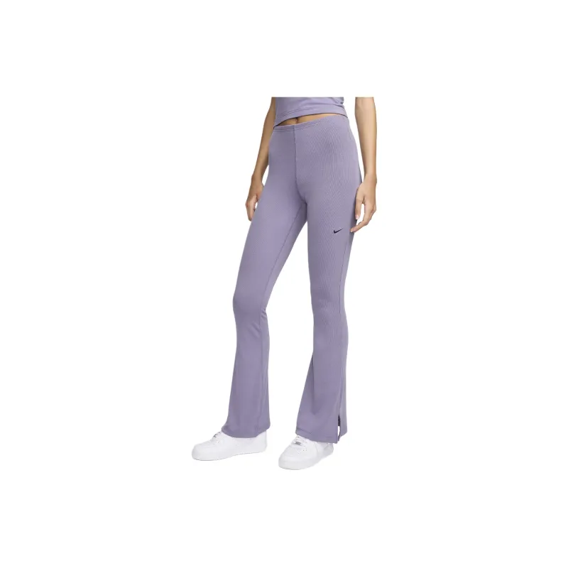 Nike Sportswear Chill Knit Sports Pants Women's Purple-0