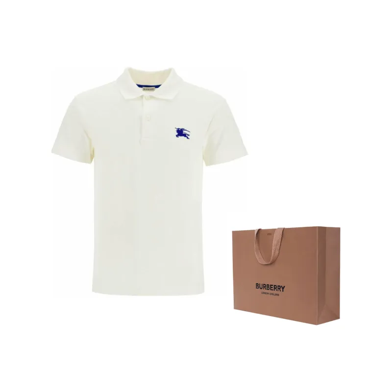 Burberry Equestrian Knight Embroidered Polo Shirt-5
