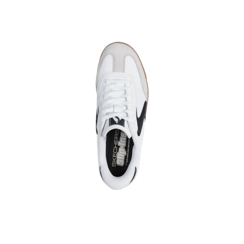 Skechers Hotshot Low Top Skateboard Shoes Women's White-4