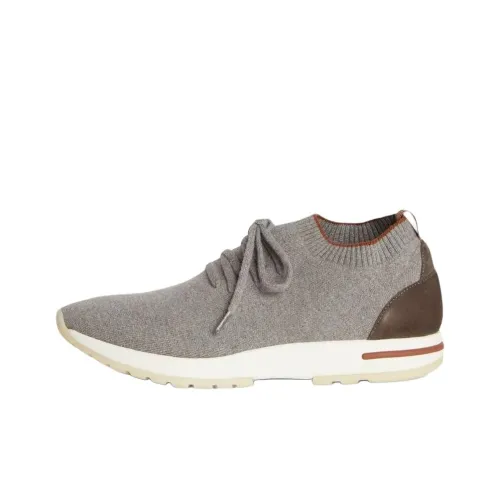 Loro Piana Loro Capsule Series 360 LP Flexy Walk Low Top Casual Shoes Women's Gray