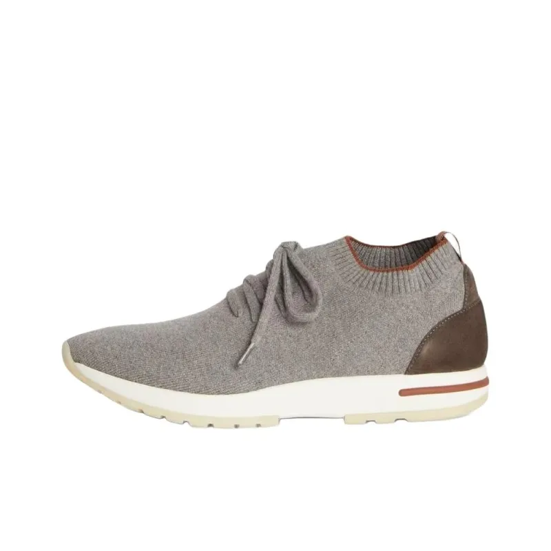 Loro Piana Loro Capsule Series 360 LP Flexy Walk Low Top Casual Shoes Women's Gray-0