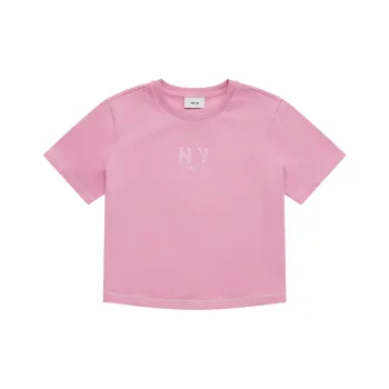 MLB New York Yankees Basic Collection SS25 T Shirt Women's Pink
