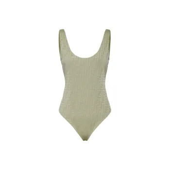 FENDI SS23 One piece Swimsuit Women's Green