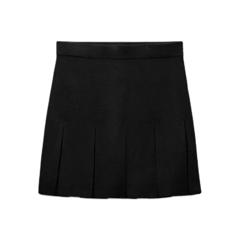 ZARA Casual Short Skirts Women's Black-0