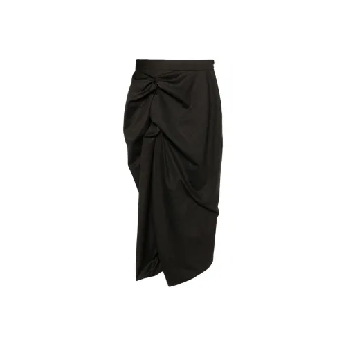 Vivienne Westwood Side Panther Gathered Skirt