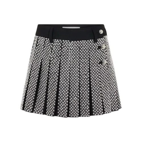 Paco Rabanne Embroidered Grain De Poudre Mini Skirt