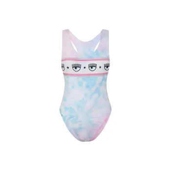 CHIARA FERRAGNI One Piece Swimsuits Women's Pink/Blue