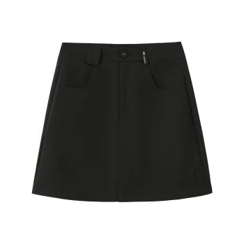 0571 Family Casual Short Skirts Women's Black