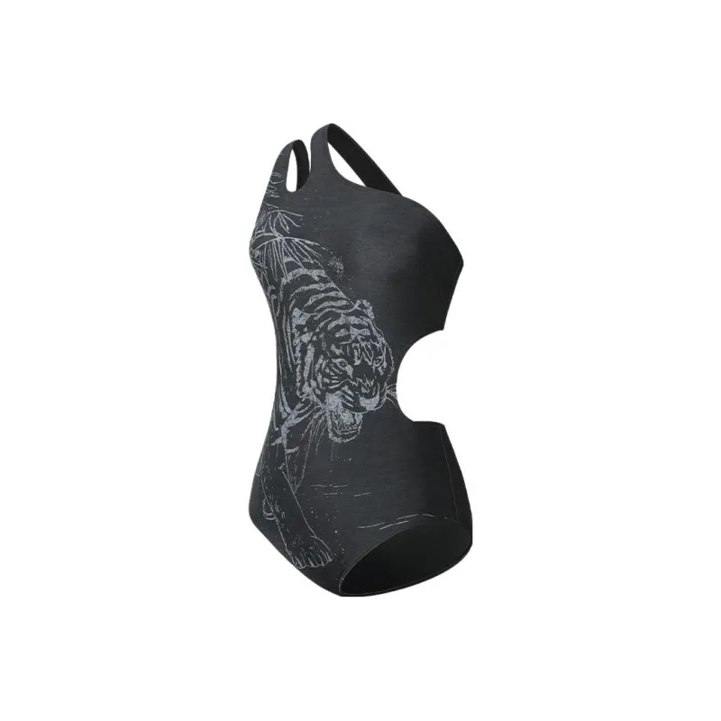 Watertime One Piece Swimsuits Women's Obsidian Black-0