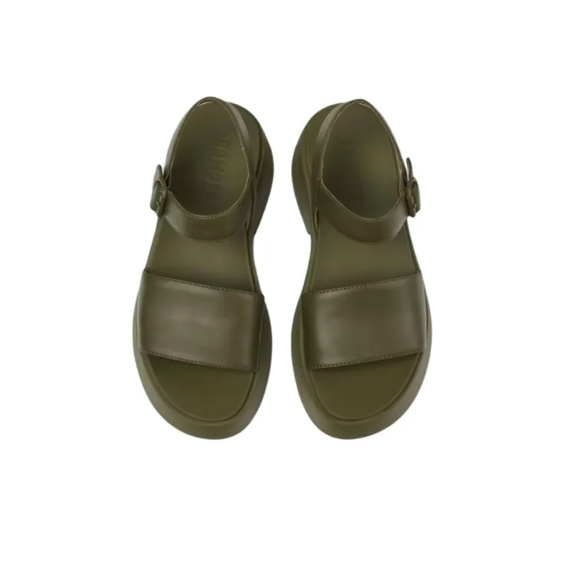CAMPER Tasha One Strap Sandals Women's Green-2