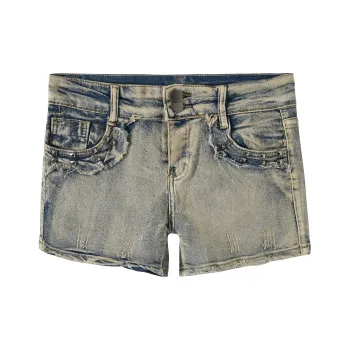 KAZAN Denim Shorts Women's Sky Blue