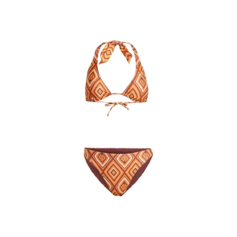Adidas ADIDAS X FARM RIO Bikini Women's Mysterious Brown/Hazy Copper-0