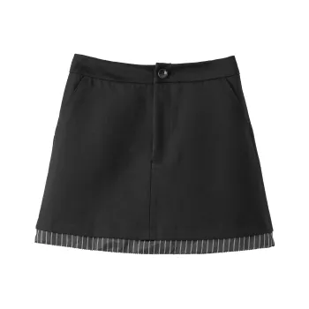 Fstudio Casual Short Skirts Women's Black