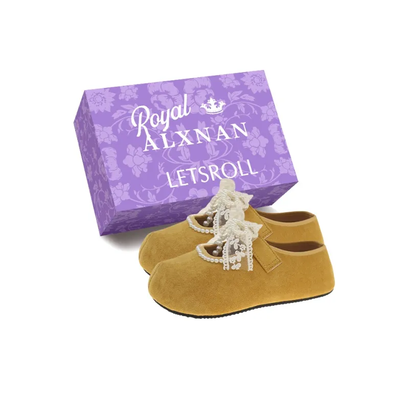 Alxnan Quiet Closed Toe Slippers Women's Box-5