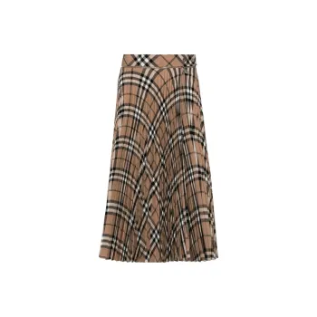 Burberry SS24 Casual Long Skirts Women's Umber