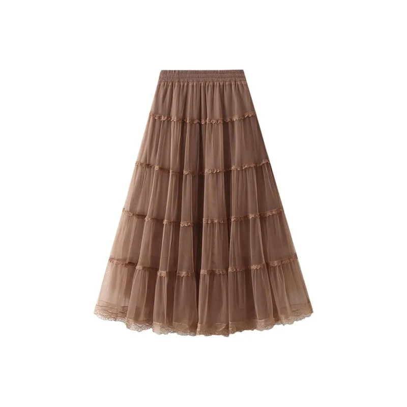 Benhou Casual Long Skirts Women's-8