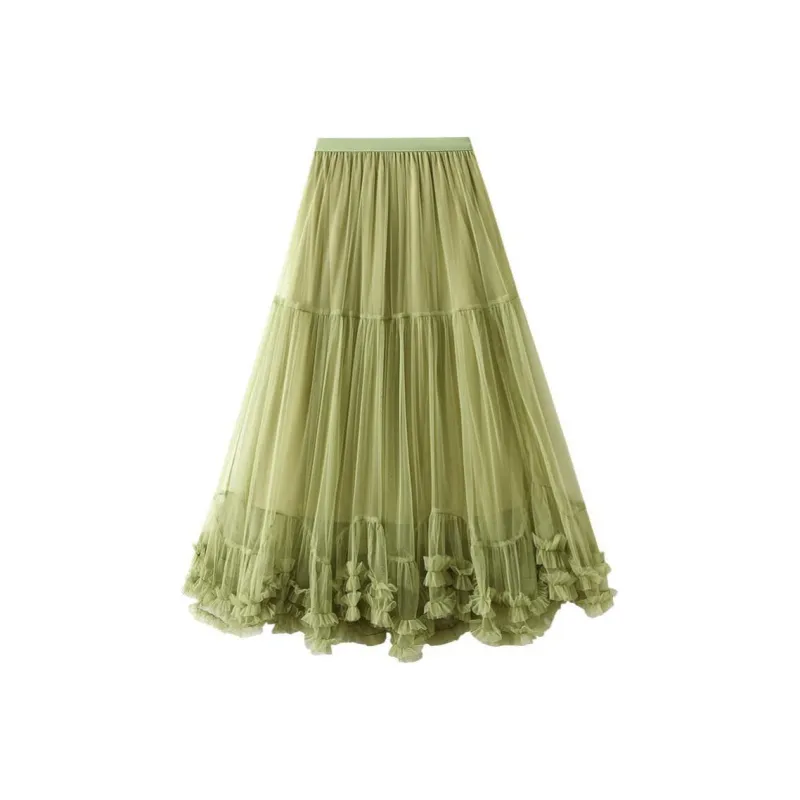 Benhou Casual Long Skirts Women's-7