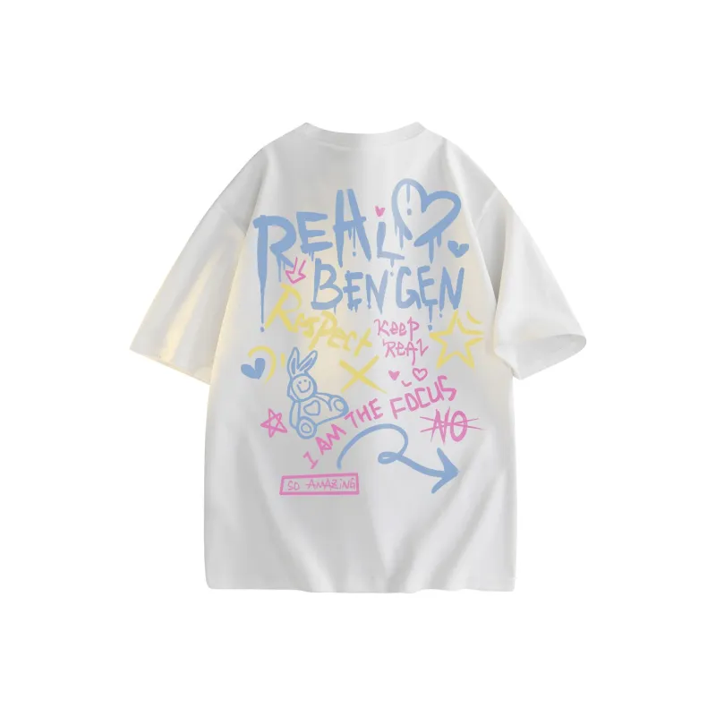 BENGEN T Shirts Unisex-5