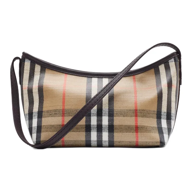 Burberry Cotton Shoulder Bag Mini Women's Sand-2