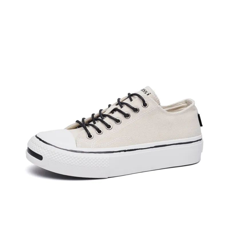 VANSSI Low Top Canvas Shoes Men's-8
