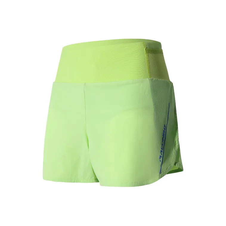 Macondo Sports Shorts Women's Numbers Lime-0