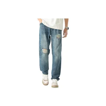 FASTFISH Jeans Unisex Vintage Blue