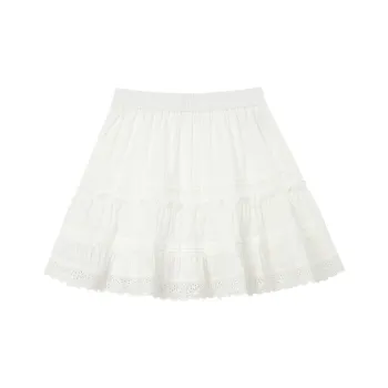 E.land Casual Short Skirts Women's Ivory White/White 39 Ivory