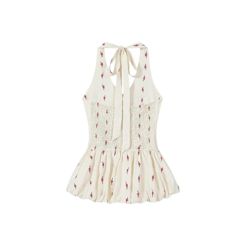 DOKZB Camisoles Women's White-1
