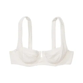 Victoria's Secret PINK Mix & Match Full Coverage Bikini Top / Coconut White Bikini Women's Coconut White