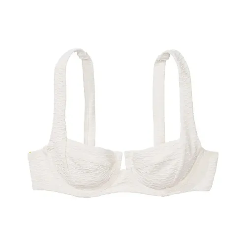 Victoria's Secret PINK Mix & Match Full Coverage Bikini Top / Coconut White Bikini Women's Coconut White