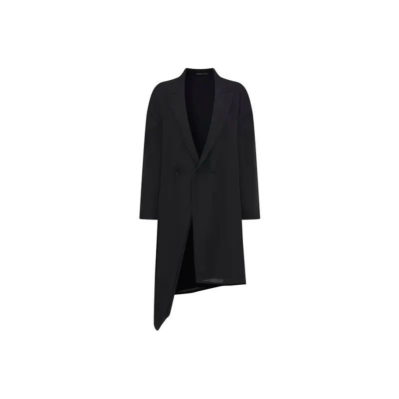 Yohji Yamamoto Coats Women's Black-4