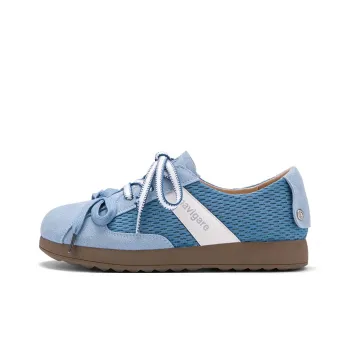 NAVIGARE Small Sailboat Breathable Low Top Skateboard Shoes Women's Blue