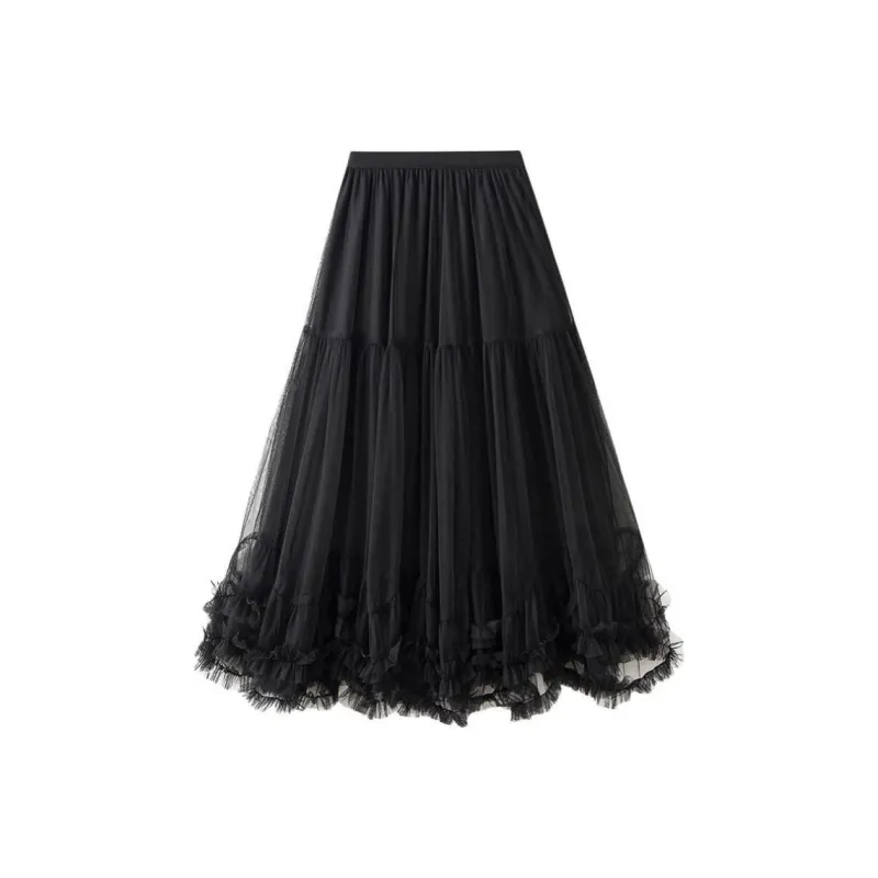 Benhou Casual Long Skirts Women's-0
