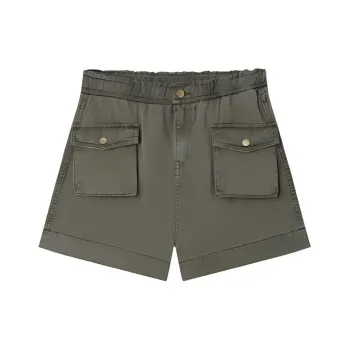 EICHITOO Cargo Shorts Women's Dark Green