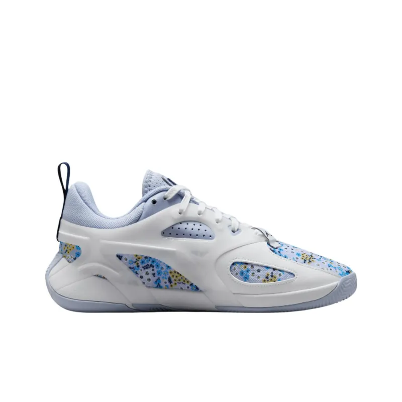 Jordan Heir Collection Anti Slip Wear Resistant Low Top Basketball Shoes Women's Blue White-1