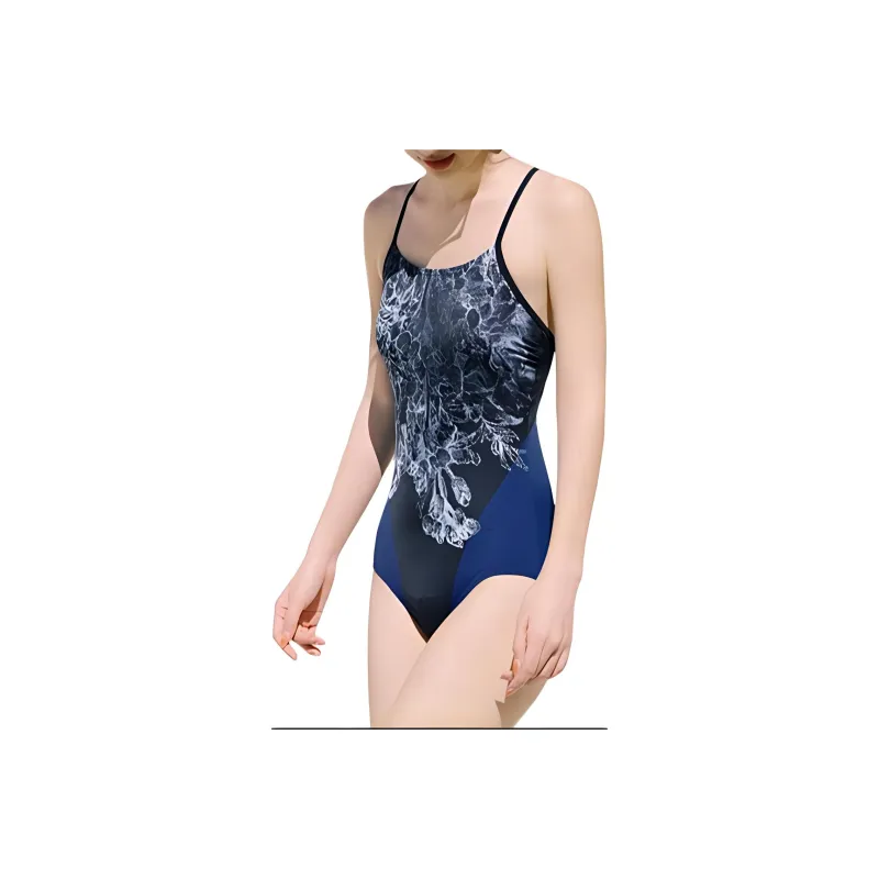TOSWIM One piece Swimsuit Women's Underwater Love Letter-0