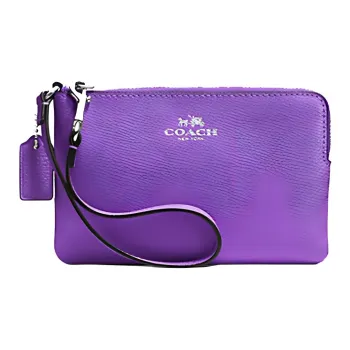 COACH Corner Zip Clutches