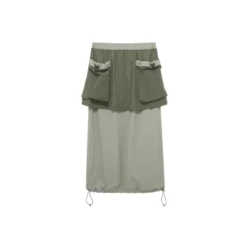 NANS STUDIO Casual Long Skirt Women's
