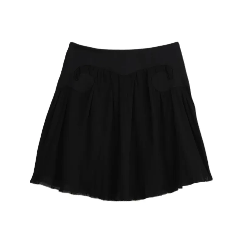 ZARA Casual Short Skirts Women's Black-0