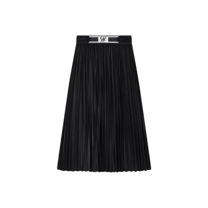EICHITOO Casual Long Skirt Women's Black-0