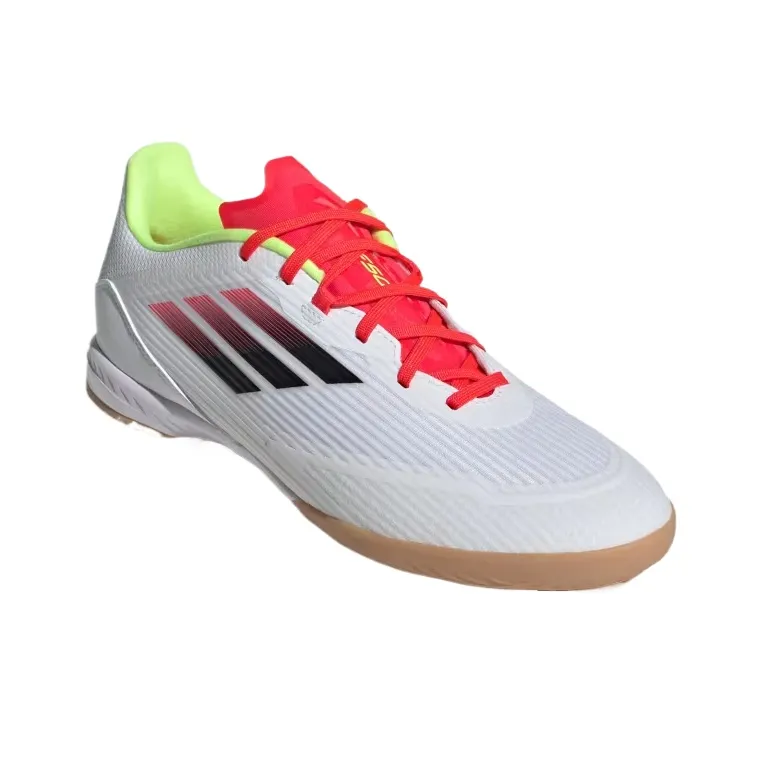 Adidas F50 CLUB Shock Absorbers Slip Resistant, Abrasion Resistant, Breathable Soccer Shoes Unisex White-2