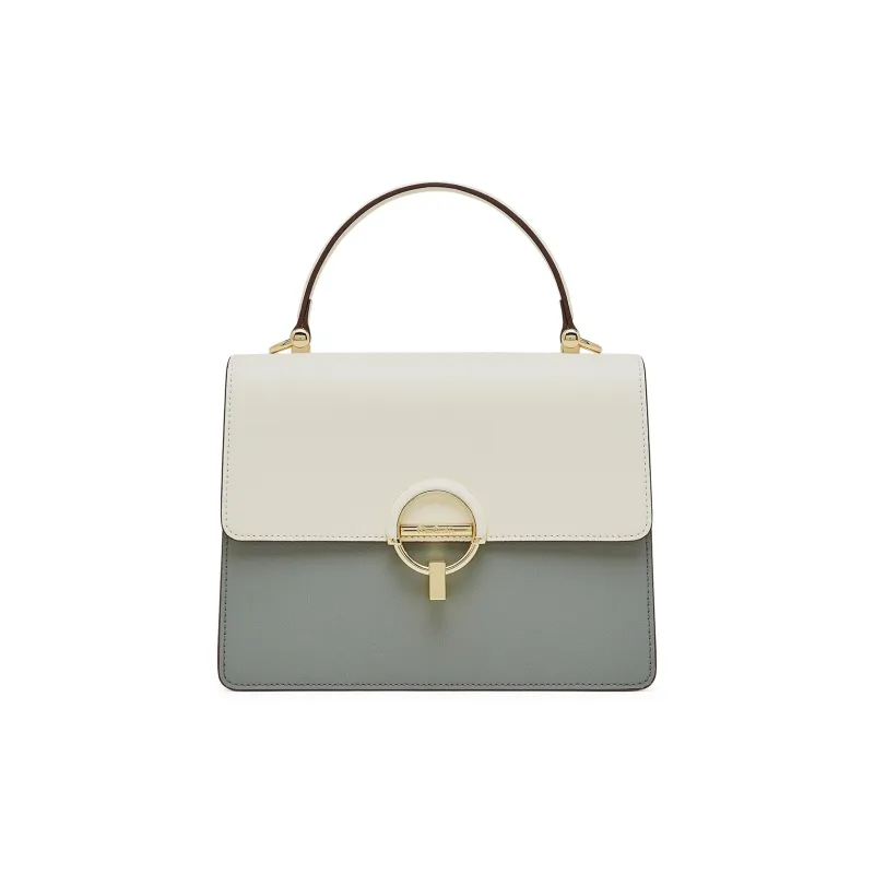 PIERRE CARDIN Genuine Cow Leather Shoulder Bag, Crossbody Bag, Handbag Regular Women's Beige-13